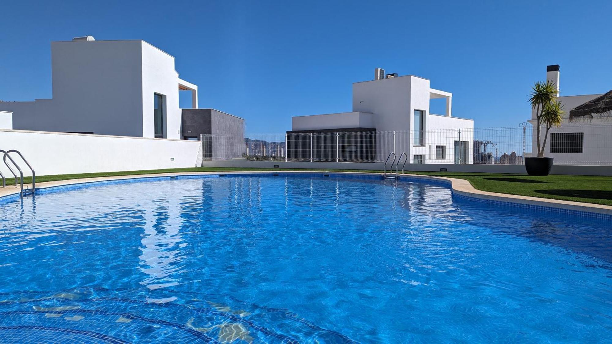 Vila Panoramic Luxury Sea View House Finestrat Exteriér fotografie